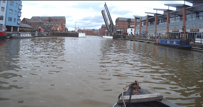 Arriving at Llanthony Bridge