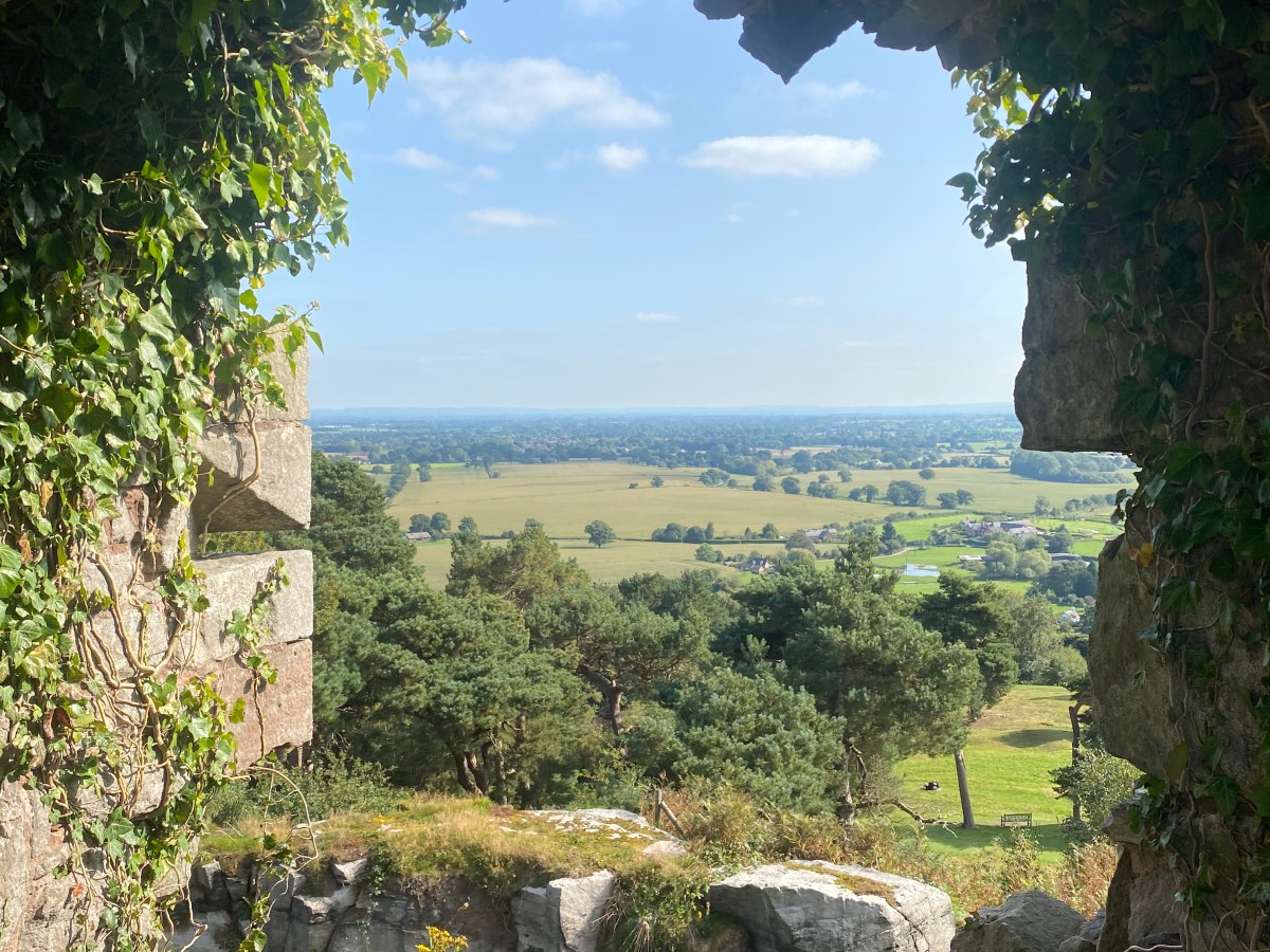 A few photos from our walk up to Beeston&nbsp;Castle.